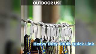 Heavy Duty 304 Stainless Steel Quick Link Connector