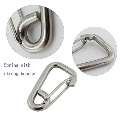 Giá tốt. Móc khóa lò xo hoàn thiện bóng bẩy: Thiết bị tối thượng cho các chuyến đi bộ đường dài và leo núi trực tuyến