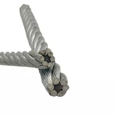 Giá tốt. Cáp thép lõi sisal cacbon cao mạ kẽm 8*19s cho thiết kế thang máy trực tuyến