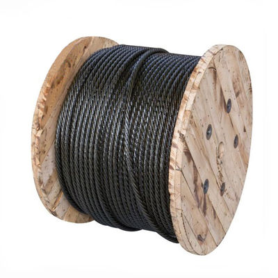 Giá tốt. Cáp thép không gỉ AISI316 màu đen oxide 7x7 1/8'' cho thi công lan can boong trực tuyến