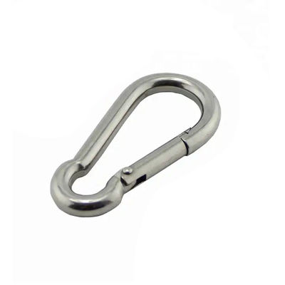 Giá tốt. Xử lý nước Móc khóa an toàn lò xo xích ngoài trời bằng thép không gỉ 8mm 304/316 OEM trực tuyến