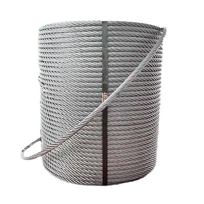 Giá tốt. Dây cáp thép mạ kẽm 4x19 FC bóng 4mm 6mm cho ứng dụng xây dựng trực tuyến