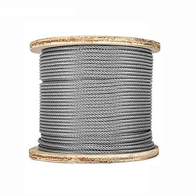 Giá tốt. Dây cáp thép 6X24S 7FC Dây thép sáng tiếp xúc với dây cáp thép không gỉ trực tuyến