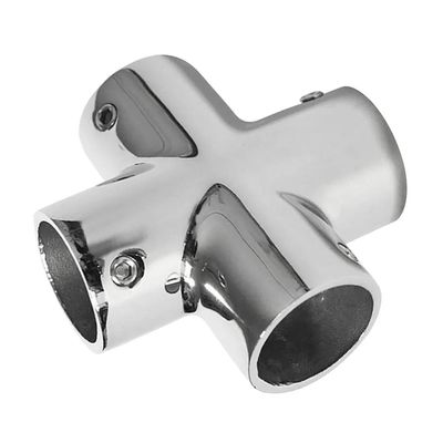 Giá tốt. AISI316 Thép không gỉ 90 độ kết nối chéo Tee cho kết nối đường sắt phần cứng hàng hải trực tuyến