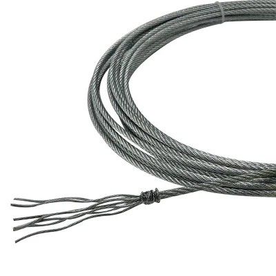 Giá tốt. Sợi thép không gỉ dây thép kẽm 7 * 7 * 19 1.2mm-16mm cho các ứng dụng công nghiệp trực tuyến