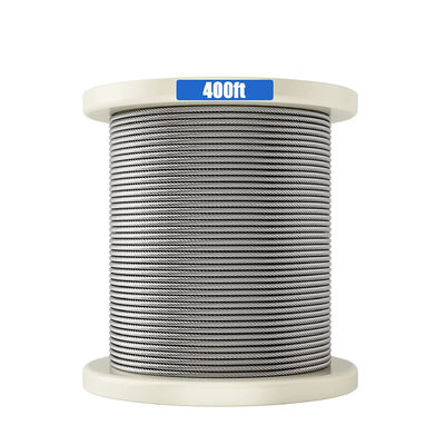 Giá tốt. 400FT Multifunction Cord for Deck Guides Non-Alloy 316 Stainless Steel Cable 7x7 1/8 inch trực tuyến