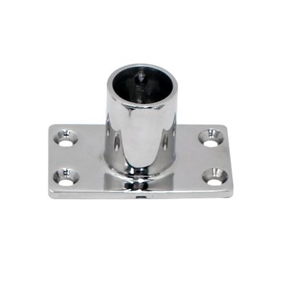 Giá tốt. Phụ kiện phần cứng hàng hải Đế trụ thép không gỉ Đế ống tròn Góc 30 độ trực tuyến