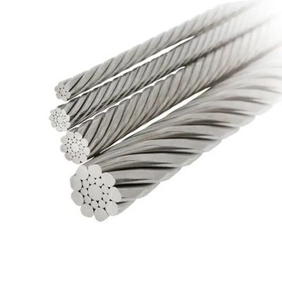Giá tốt. CÁP THÉP KHÔNG GỈ 6X19 IWRC Đường kính 5-30mm Sản xuất thang máy không hợp kim trực tuyến