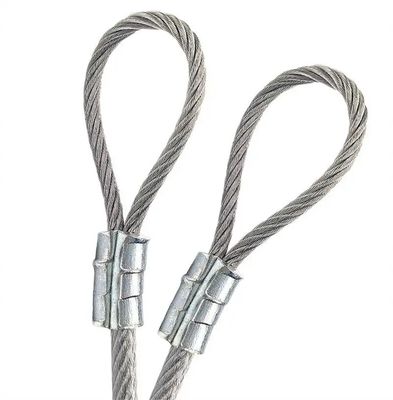 Giá tốt. Non-Alloy Stainless Steel Custom 7x7 7x19 Wire Rope Sling for Industrial Lifting Needs trực tuyến
