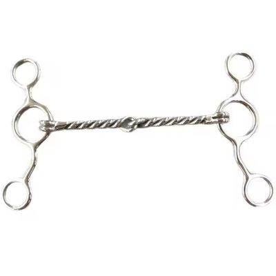 Giá tốt. Custom ngựa Rider Bit ngựa cưỡi ngựa Twist Bit với dây chuyền và kết thúc Ba Lan trực tuyến