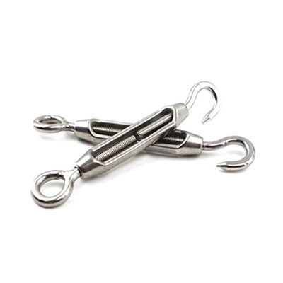 Giá tốt. Phần cứng giàn bằng thép không gỉ được đánh bóng cao, loại châu Âu, Móc và Móc, Thân mở, Tăng đơ trực tuyến