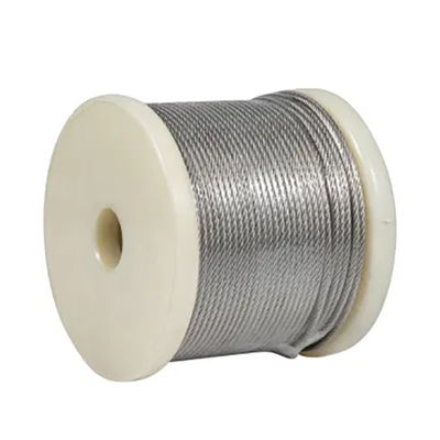 Giá tốt. Cáp thép không gỉ loại 316, 1/16''-5/16'' 8X7 FC 8X7 1X19 cho công trình xây dựng trực tuyến