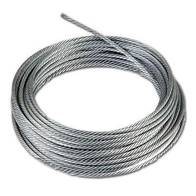 Giá tốt. Cáp thép mạ kẽm bện 6x26 iwrc/6*26 Compacted Swaged 1'' 7/8 '' cho cấp thép trực tuyến
