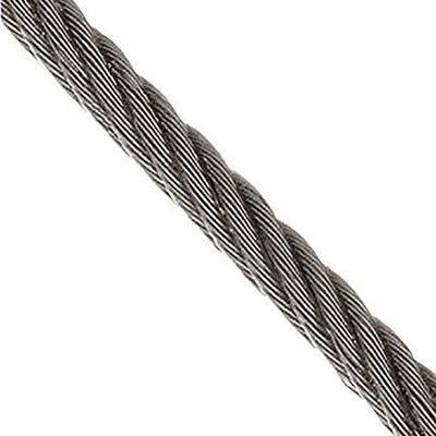 Giá tốt. Thép không gỉ 6X15 7FC dây thừng để ghép các lõi sợi cao độ kéo Độ khoan dung ± 1% trực tuyến