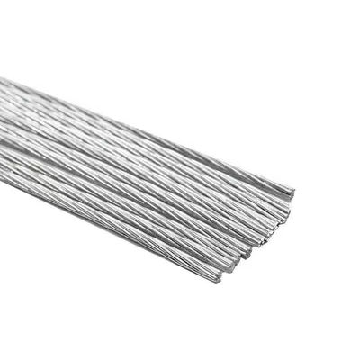 Giá tốt. Sợi dây thép không gỉ 1 6 12 18 Không phủ 6x37 FC 6x37 IWRC cho đường dây cáp trực tuyến