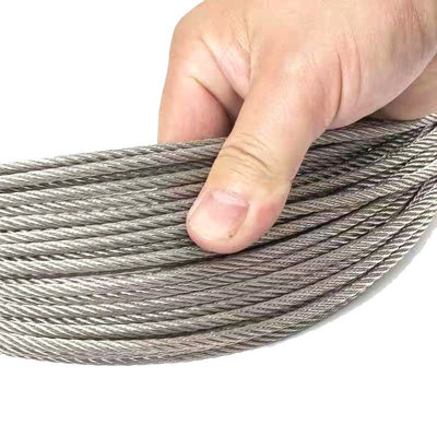 Giá tốt. Thép lõi dây thép kẽm 1 * 7 7 * 7 1 * 19 7 * 19 6 * 12 6 * 19 6 * 37 FC IWRC cho thang máy trực tuyến