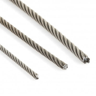 Giá tốt. Dây cáp thép không gỉ ASTM 304 316 316L 1X19, đường kính 0.8mm 1mm 2mm 3mm cho OEM trực tuyến
