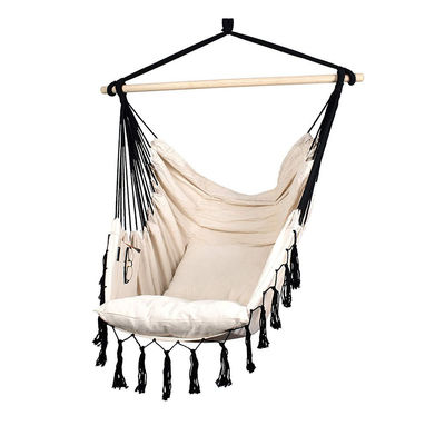 Giá tốt. Đen và trắng Hammock ghế đu trong nhà ghế treo trong nhà Hammock Độ bền cao trực tuyến