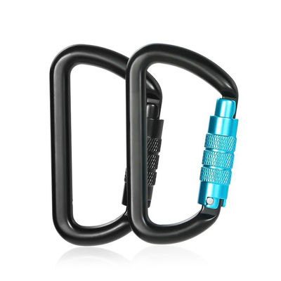 Giá tốt. Khóa carabiner hình chữ O bằng nhôm 25kN dùng cho võng, cắm trại và móc khóa ngoài trời trực tuyến