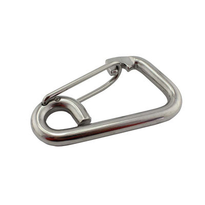 Giá tốt. Móc khóa SS316 đánh bóng gương tùy chỉnh, loại hình quả trứng, phụ kiện thuyền OEM trực tuyến