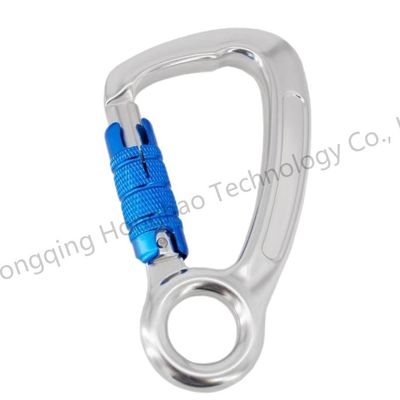 Giá tốt. Dòng xe ngoài trời Hàng không nhôm 30KN an toàn khóa móc máy trèo phần cứng D vòng cho Gear trực tuyến