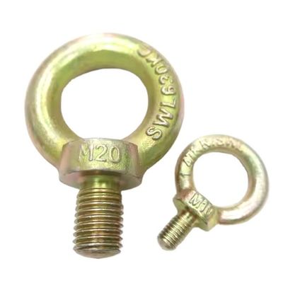 Giá tốt. Bu-lông móc nâng bằng thép carbon rèn rơi hoàn thiện ZINC JIS1168 cho thiết bị nâng trực tuyến
