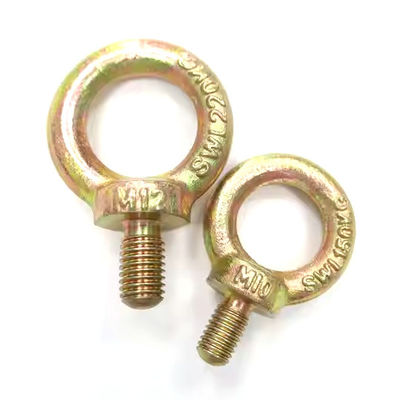 Giá tốt. Bu-lông mắt mạ kẽm vàng JIS 1168 với kết cấu rèn rơi và hoàn thiện ZINC trực tuyến