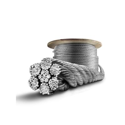 Giá tốt. Cáp/Cáp thép mạ kẽm 8mm 10mm 12mm 14mm 14mm 20mm dùng để nâng hạ với độ bền kéo 1570Mpa-2160Mpa trong cuộn trực tuyến