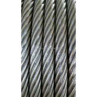 Giá tốt. Độ bền kéo danh nghĩa 1670MPa 8xK19S / 8xK26WS / 8xK31WS / 8xK36WS / 8xK41WS Cáp thép bện nén không mạ và mạ kẽm trực tuyến