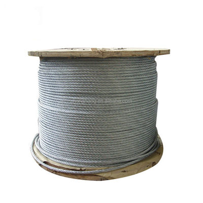 Giá tốt. Cáp thang máy 9x19S 16mm Đường kính 8-22mm Không hợp kim 1570MPa/1770MPa Cáp thép mạ kẽm cho thang máy trực tuyến