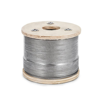 Giá tốt. Cáp thép AISI304 304L 316 316L Cáp thép không gỉ 1x7 1x19 1x37 ss Cáp thép không gỉ dây thừng và dịch vụ chế biến khác trực tuyến