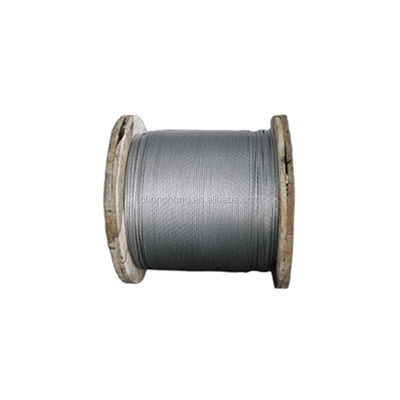 Giá tốt. Cáp thép mạ kẽm Grade 9x19 cho thang máy, lõi hỗn hợp trực tuyến