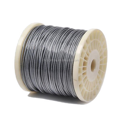 Giá tốt. Non-Alloy 2mm 6x7 Transparent PVC Coating Galvanized Steel Wire Rope for Long-Lasting Performance trực tuyến