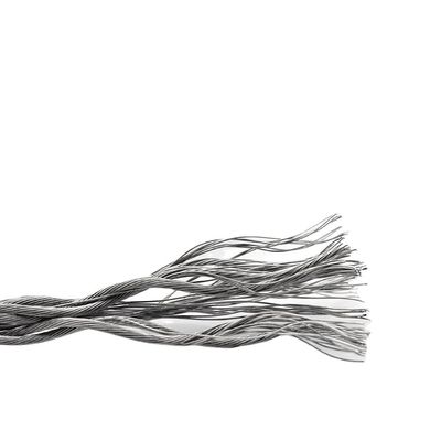 Giá tốt. Thép carbon cấp AiSi tiêu chuẩn 7x7 Hot Dip thép kẽm máy bay cáp đường kính 1.6mm dây thừng trực tuyến