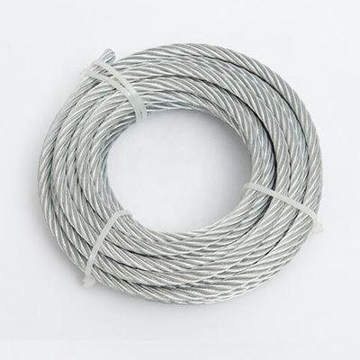 Giá tốt. 6x19S FC / 6x19W FC dây thép kẽm 8mm cho ứng dụng công nghiệp và công nghiệp trực tuyến