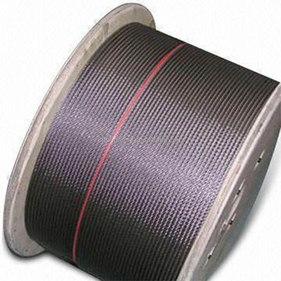Giá tốt. 12mm thép dây cáp dây 6x19 IWRC thép không gỉ dây cáp T / S 1570Mpa đóng gói 1000mtrs trong plywood cuộn Preformed trực tuyến