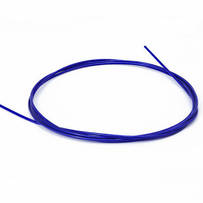 Giá tốt. Nhựa phủ galvanized màu sắc PVC phủ thép dây thép dây 1 * 7 7 * 7 * 19 dây cáp cho xây dựng uốn cong trực tuyến