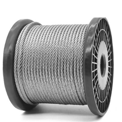 Giá tốt. Cáp dây thép galvanized 1mm 1.5mm 1.2mm 3mm 6x7 IWS Sliver kết thúc galvanized trực tuyến
