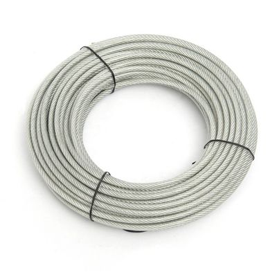 Giá tốt. 7x7 phủ PVC thép kẽm dây thừng cho quần áo với độ bền kéo 1370-2160MPA đặc biệt lạnh đầu thép trực tuyến