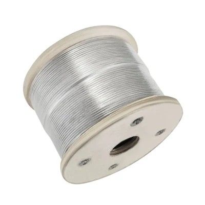 Giá tốt. Dây cáp thép không gỉ bọc PVC 7x7 1.5mm 2mm chịu ăn mòn cao dùng cho nâng hạ và giằng buộc 1570MPa 2160MPa trực tuyến