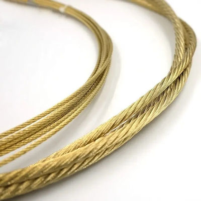 Giá tốt. Không hợp kim đồng phủ sợi dây thép đồng bọc thép dây thép 1 * 7 1,0mm dung sai khác trực tuyến