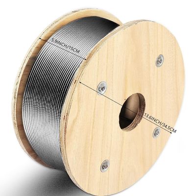 Giá tốt. Cáp thép mạ kẽm thực tế, cáp thép không mạ kẽm, cáp sắt 6mm 14mm với dịch vụ không tráng phủ và gia công trực tuyến
