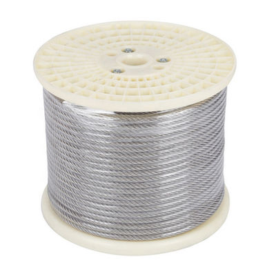 Giá tốt. Xét bề mặt Các đường kính 2mm khác đường kính 2mm 1x7 ss304 Sợi dây thép ss316 Cáp thép không gỉ trực tuyến