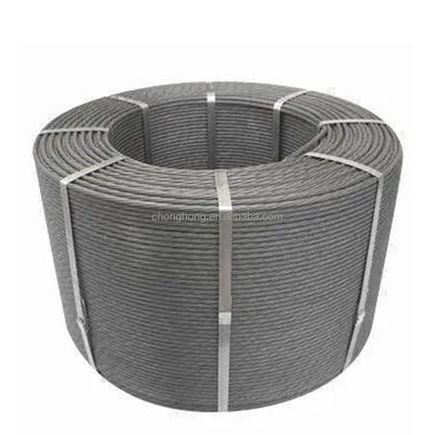 Giá tốt. 15.24mm PC thép sợi dây thừng cho bê tông áp suất cao ± 1% và Trọng lượng cuộn dây 1,8-2,1mts trực tuyến