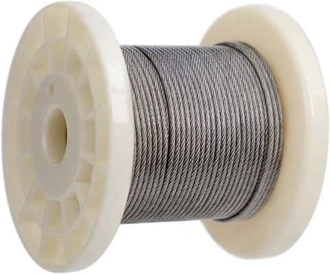 Giá tốt. Thép không gỉ AISI304 / 316 PVC phủ PU thép dây thừng cho lợi ích trực tuyến