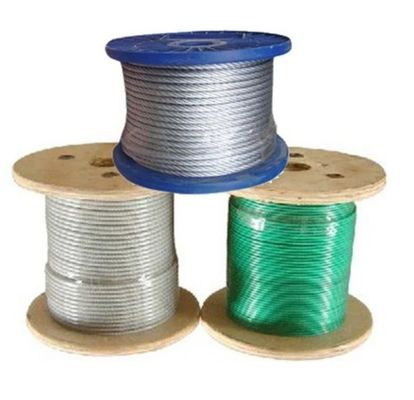 Giá tốt. Mối nối cáp thép mạ kẽm bọc PVC kết cấu không hợp kim với độ bền kéo cao trực tuyến