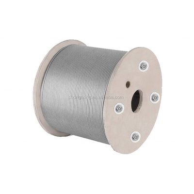 Giá tốt. Thép không gỉ Xây dựng-Grade 7 x 19 thép kẽm dây cáp máy bay cho tùy chỉnh trực tuyến
