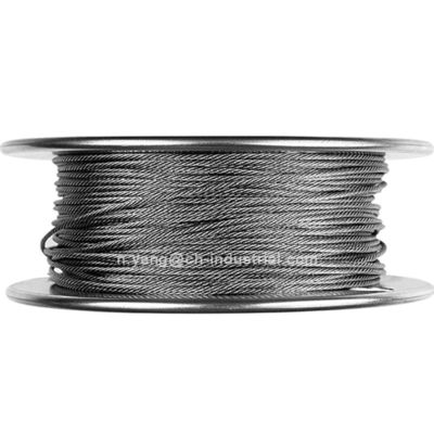 Giá tốt. Dây cáp thép mạ kẽm 7x19 3/64