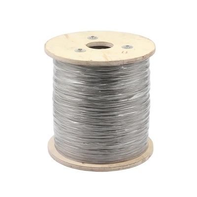 Giá tốt. Mẫu dây thép không gỉ 300 Series 6 * 37 Iwrc 7 * 7 AISI316 dây thép thép không gỉ để vẽ đường dây trực tuyến