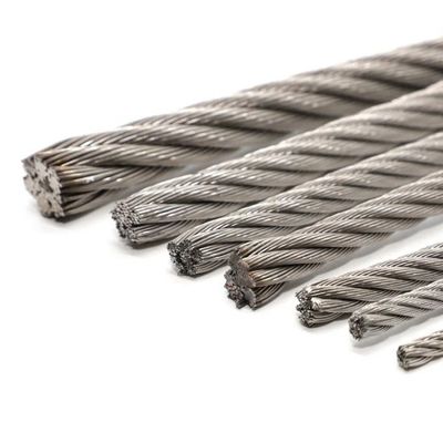 Giá tốt. Cáp thép không gỉ 304 cho Cẩu, Cần cẩu và Đánh bắt cá Dung sai ±1% Thép rèn nguội đặc biệt 4.0mm 7*19 trực tuyến